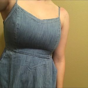 Denim dress